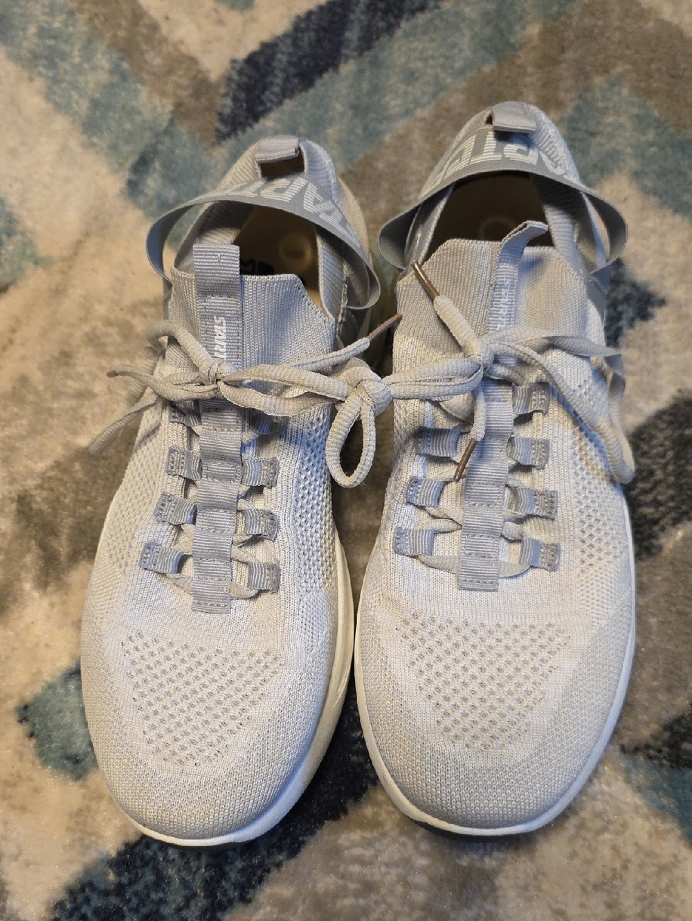 STARTER Light Gray Knit Women's Athletic Sneakers